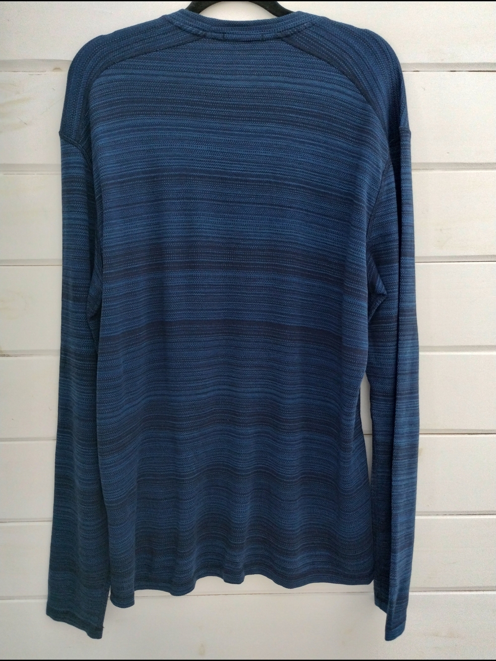 Smartwool Classic Thermal Merino 250 Base Layer Crew Navy XL Wool - Picture 3 of 9